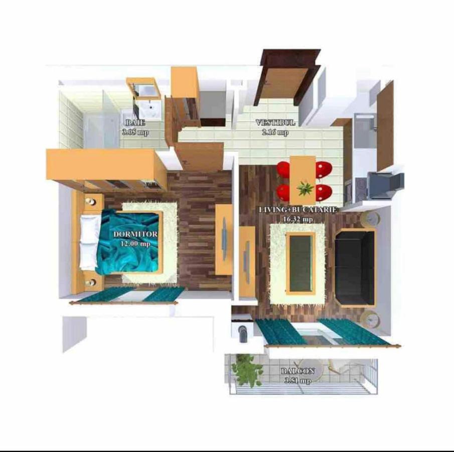 Bucuresti North Cosmopolis Apartament Eksteriør bilde