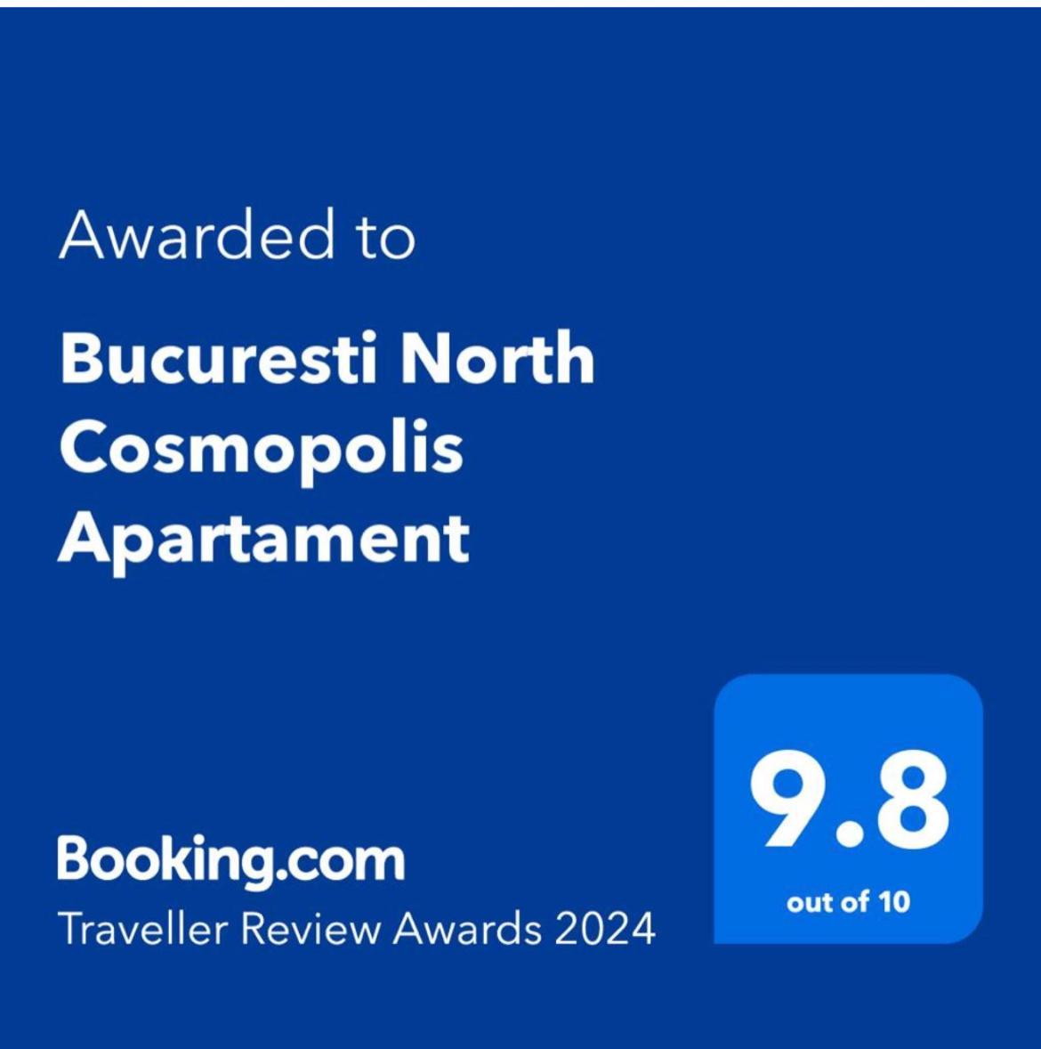 Bucuresti North Cosmopolis Apartament Eksteriør bilde